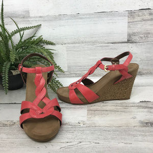 A2 by Aerosoles Coral Wedge Sandals [483s4]